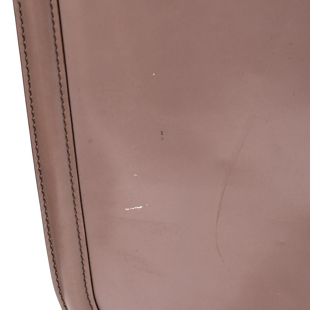 Women's Salvatore Ferragamo Taupe Leather Jody Shoulder Bag