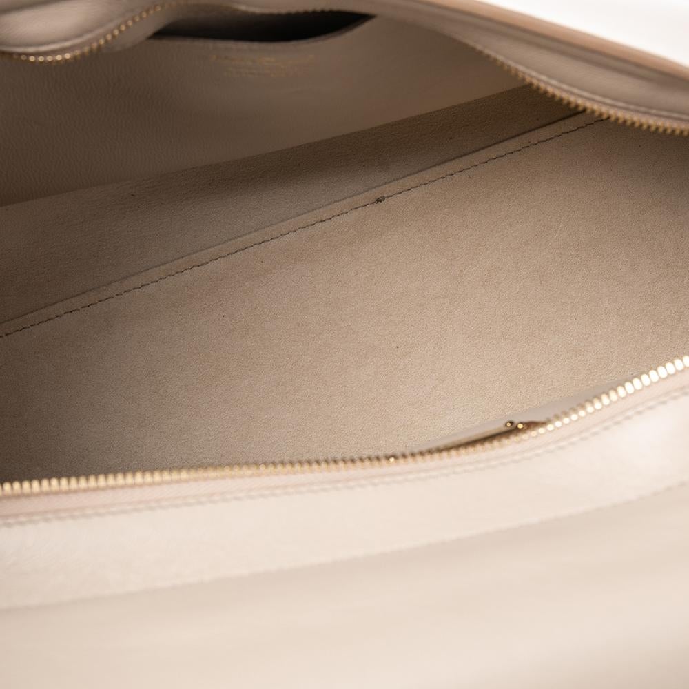 Salvatore Ferragamo Tricolor Leather Large Sofia Top Handle Bag 4