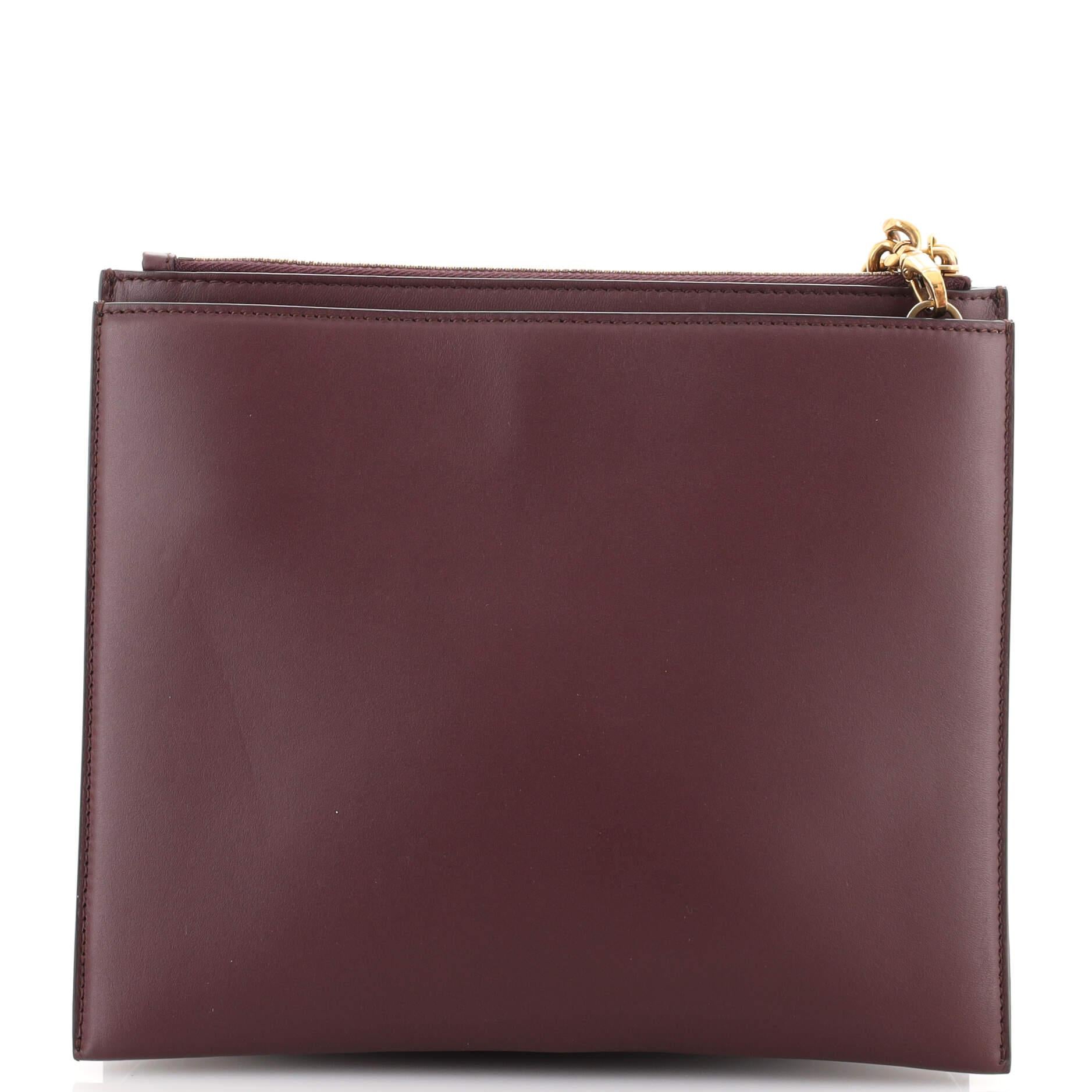 Women's or Men's Salvatore Ferragamo Trifolio Crossbody Bag Leather