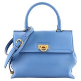 Salvatore Ferragamo Trifolio Top Handle Bag Leather Small at 1stDibs |  salvatore ferragamo trifolio bag fall 2020