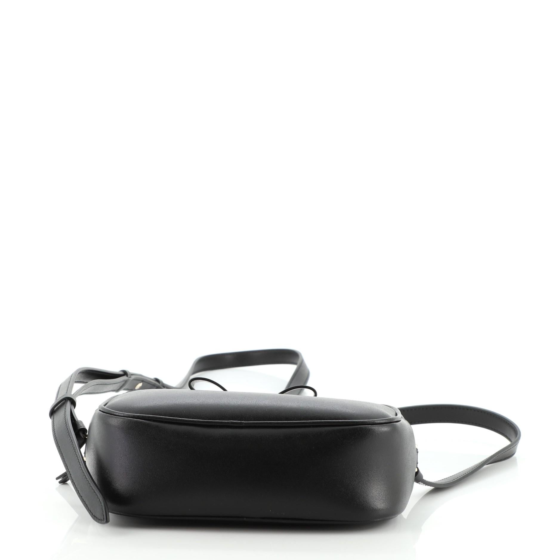 Salvatore Ferragamo Vara Bow Camera Bag Leather In Good Condition In NY, NY