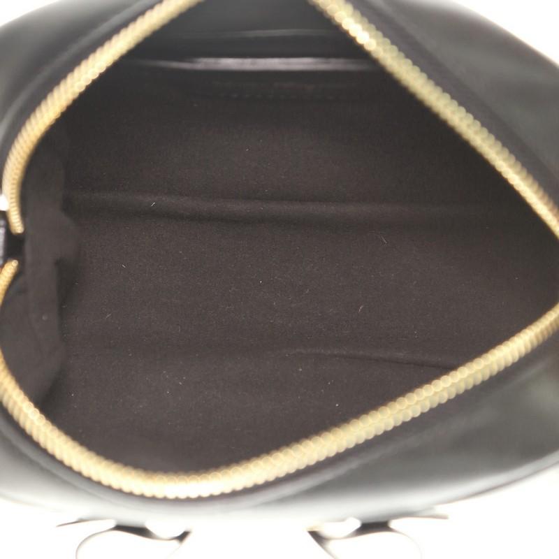 Black Salvatore Ferragamo Vara Bow Camera Bag Leather