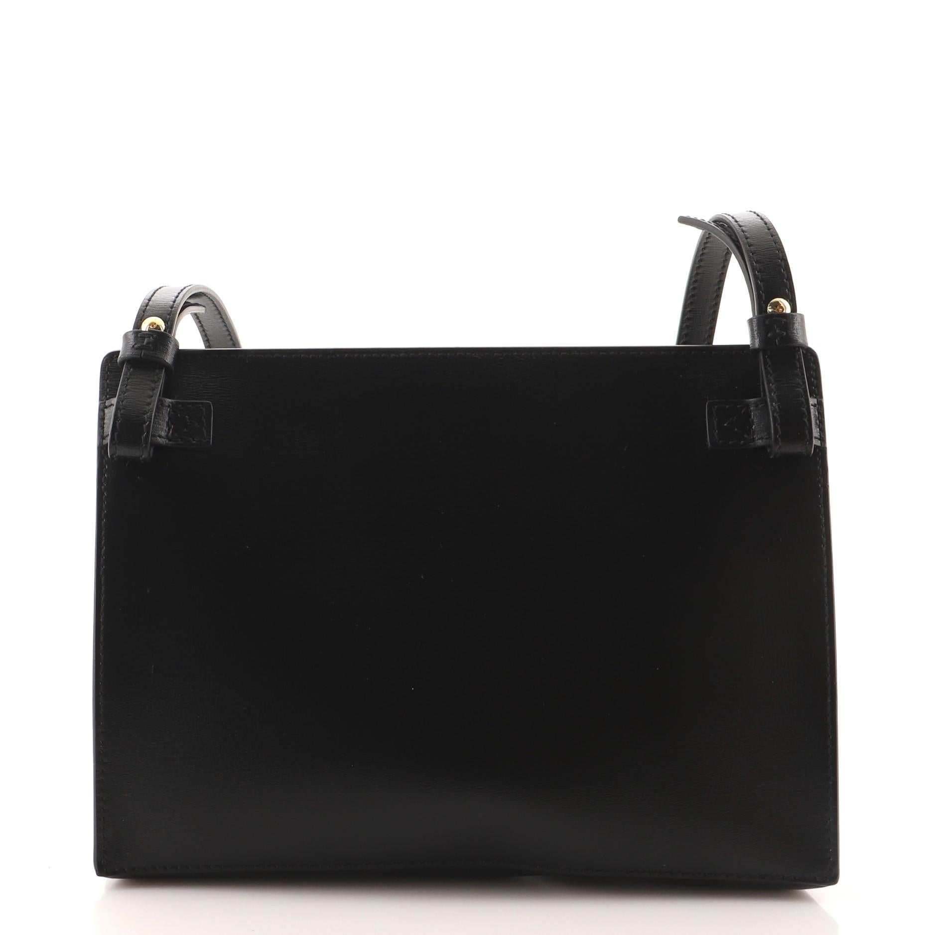 Salvatore Ferragamo Vara Bow Crossbody Bag Leather Mini In Good Condition In NY, NY
