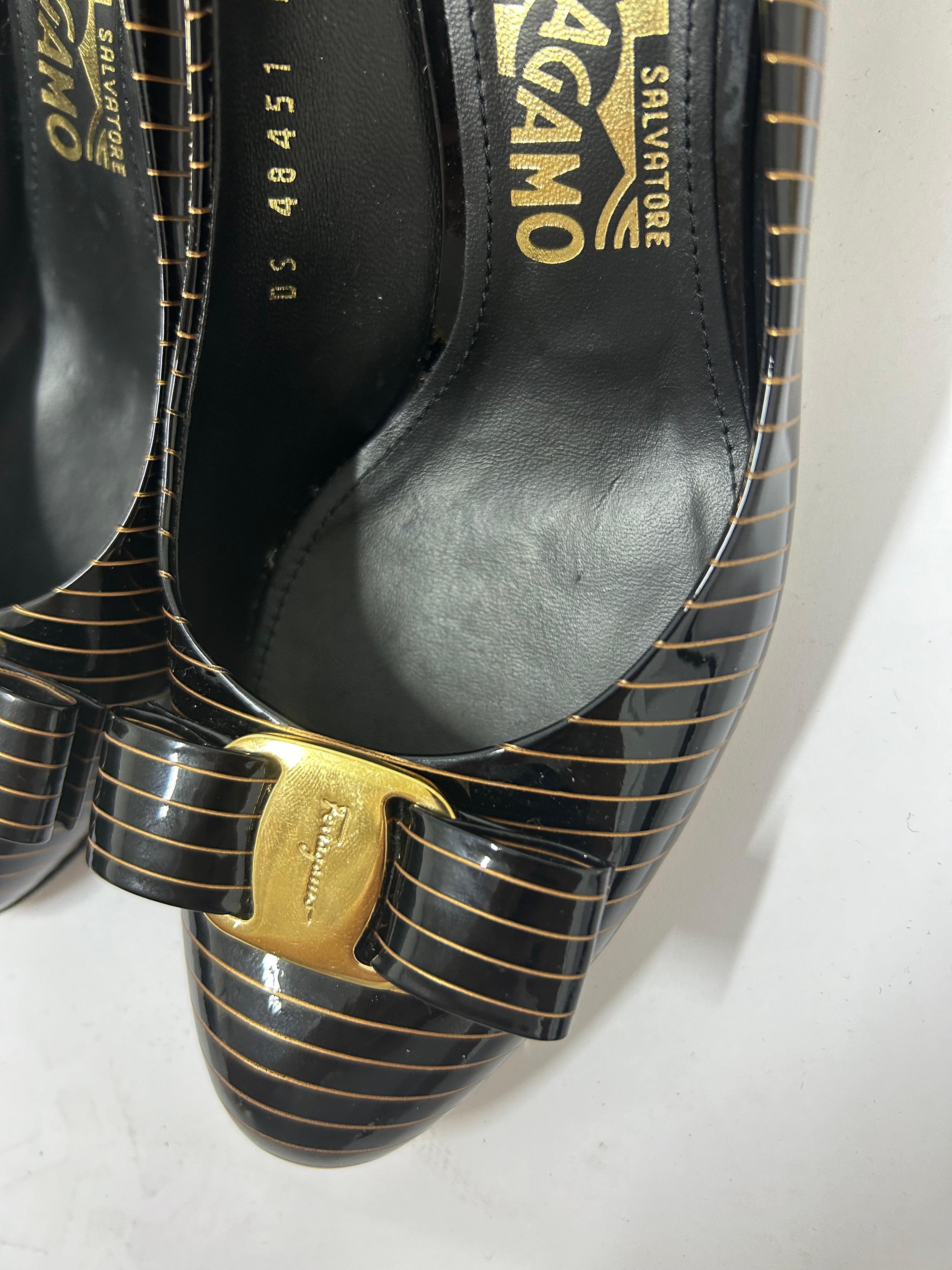 Salvatore Ferragamo Vara Bow Pumps Size EU 37.5 1