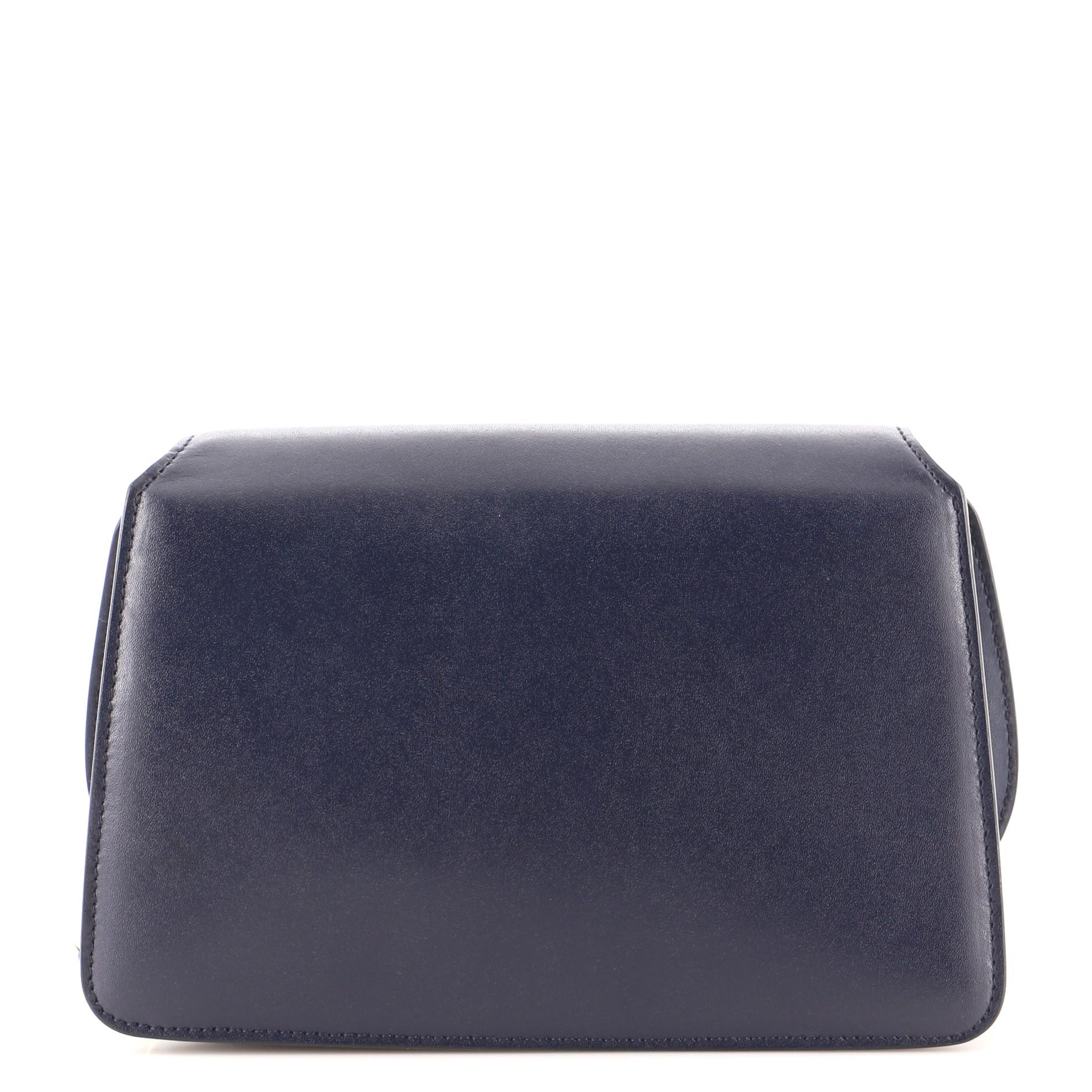 Salvatore Ferragamo Vela Crossbody Bag Leather Mini In Good Condition In NY, NY