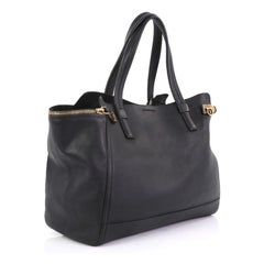 Salvatore Ferragamo Verve Tote Leather Large
