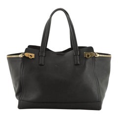 Salvatore Ferragamo Verve Tote Leather Large