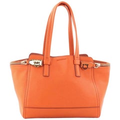 Salvatore Ferragamo Verve Tote Leather Medium