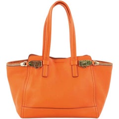 Salvatore Ferragamo Verve Tote Leather Medium