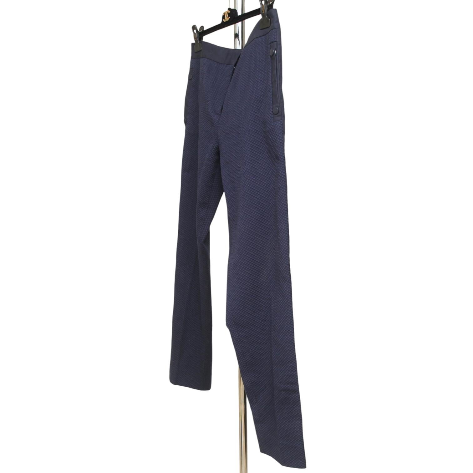 Nero SALVATORE FERRAGAMO Gilet Giacca Cappotto Navy Blue Zipper Silver Top Cap Sleeve 42 in vendita