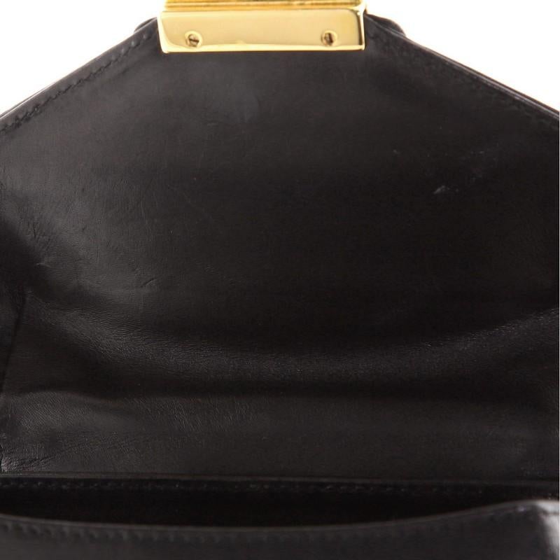 Salvatore Ferragamo Vintage Flap Lock Backpack Studded Leather Small 2