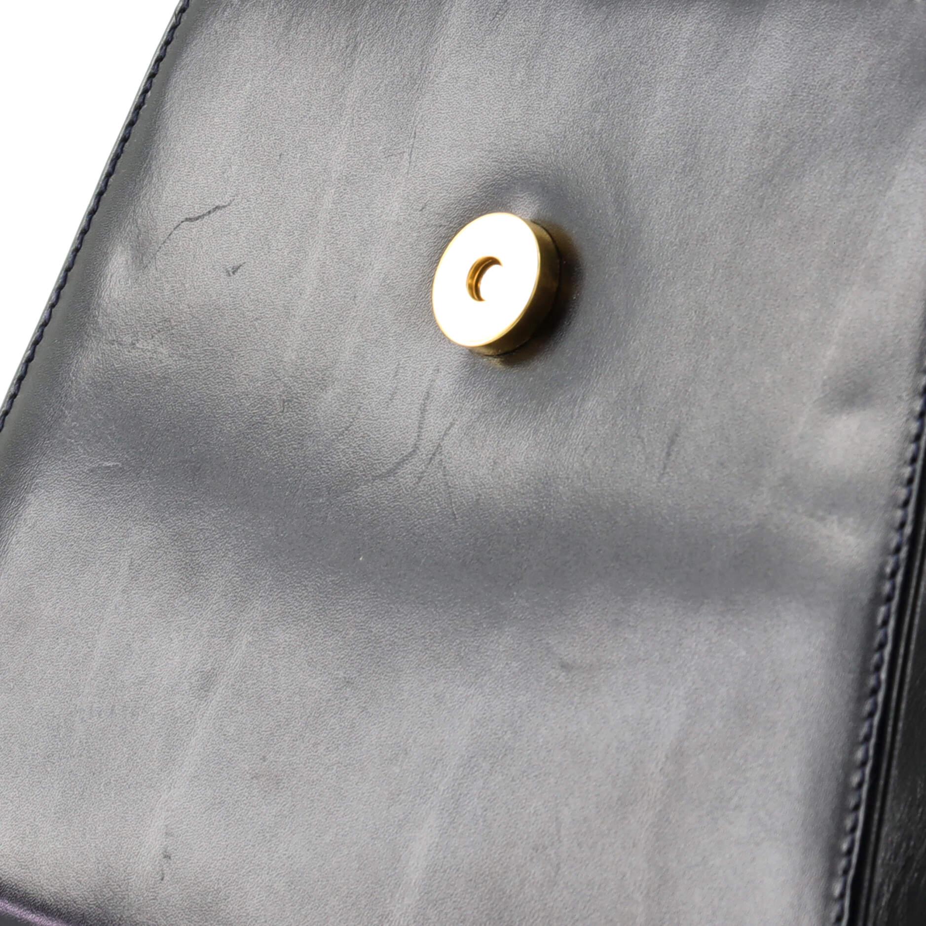 Salvatore Ferragamo Vintage Vara Bow Top Handle Bag Leather Mini In Good Condition In NY, NY