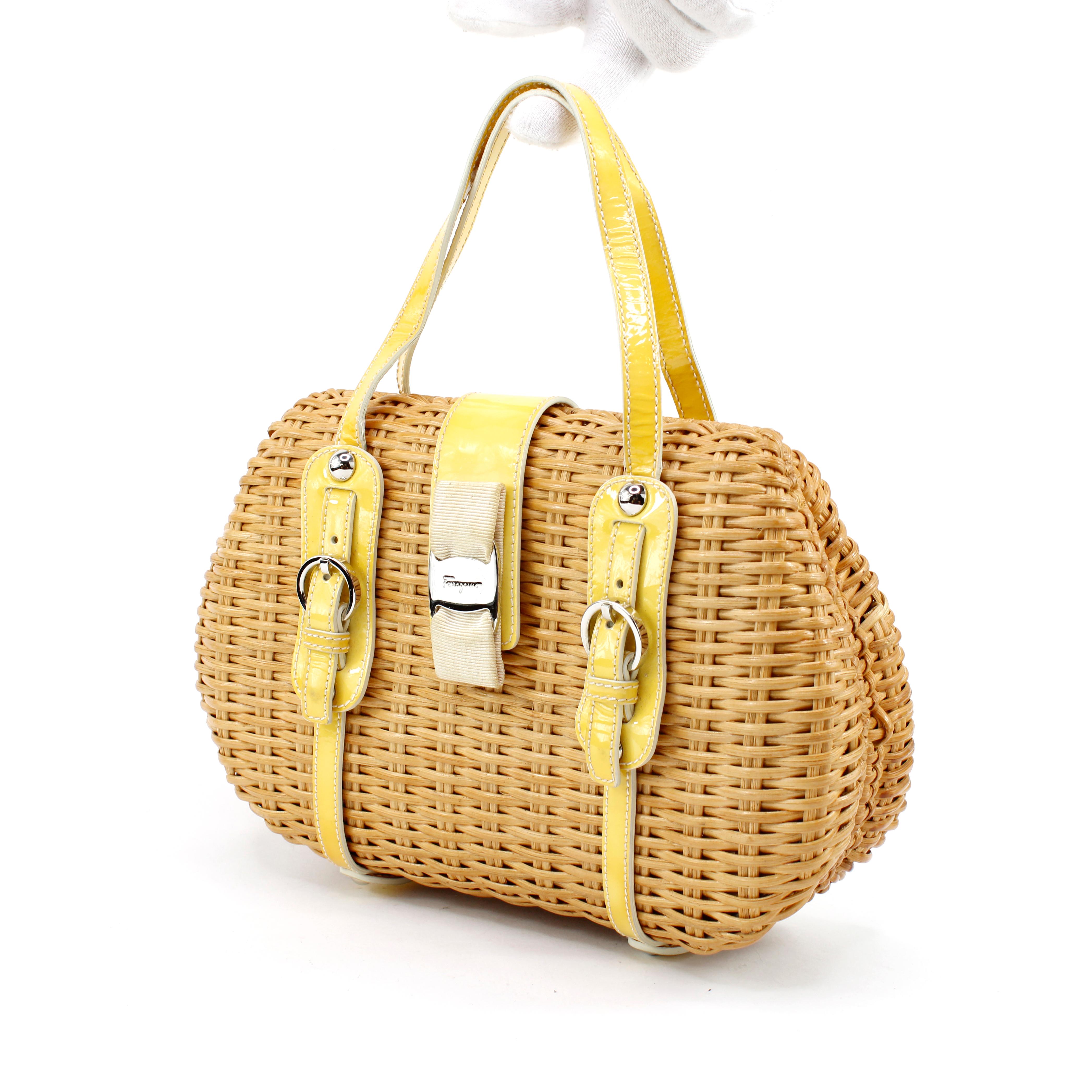 Women's Salvatore Ferragamo Wicker Bag