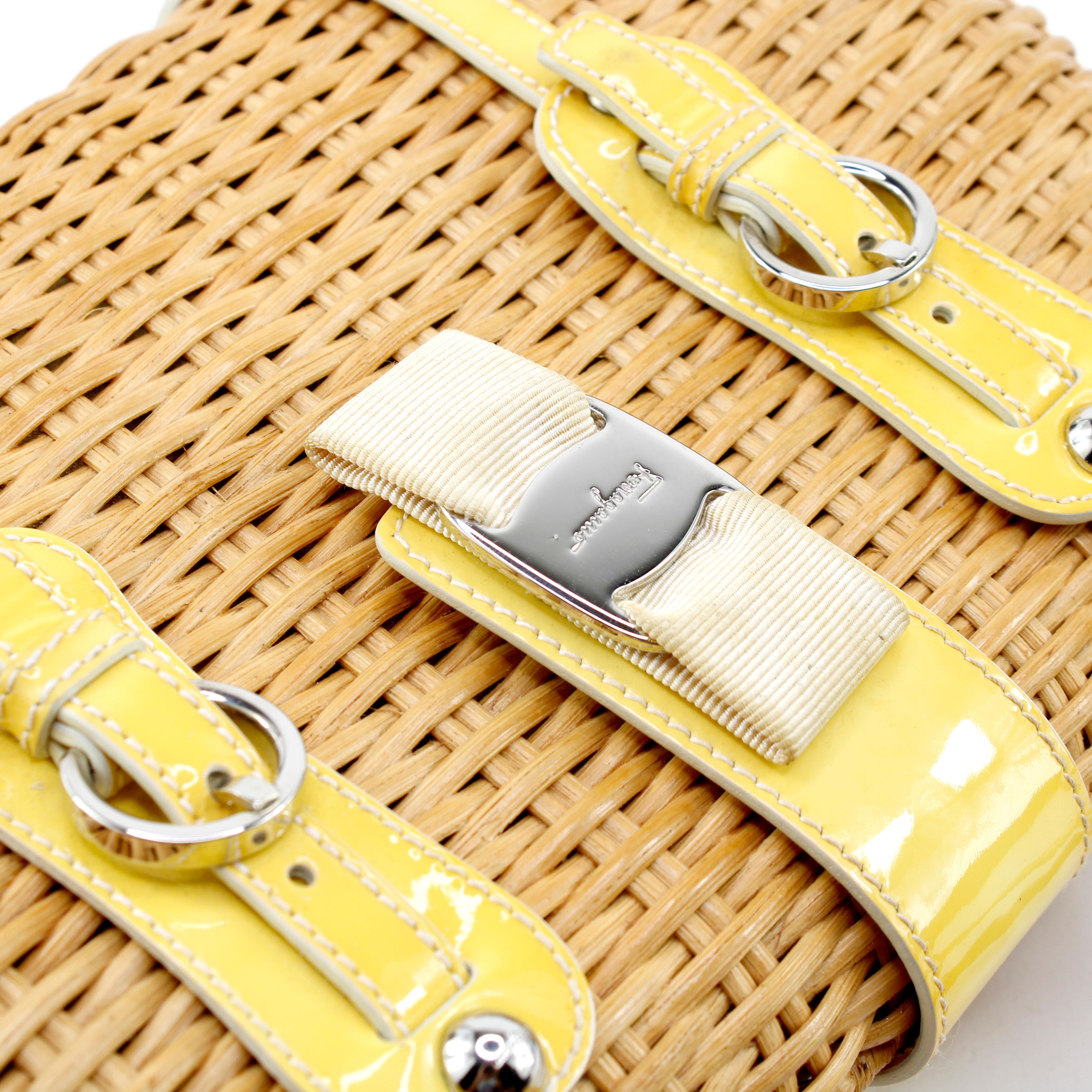 Salvatore Ferragamo Wicker Bag 1