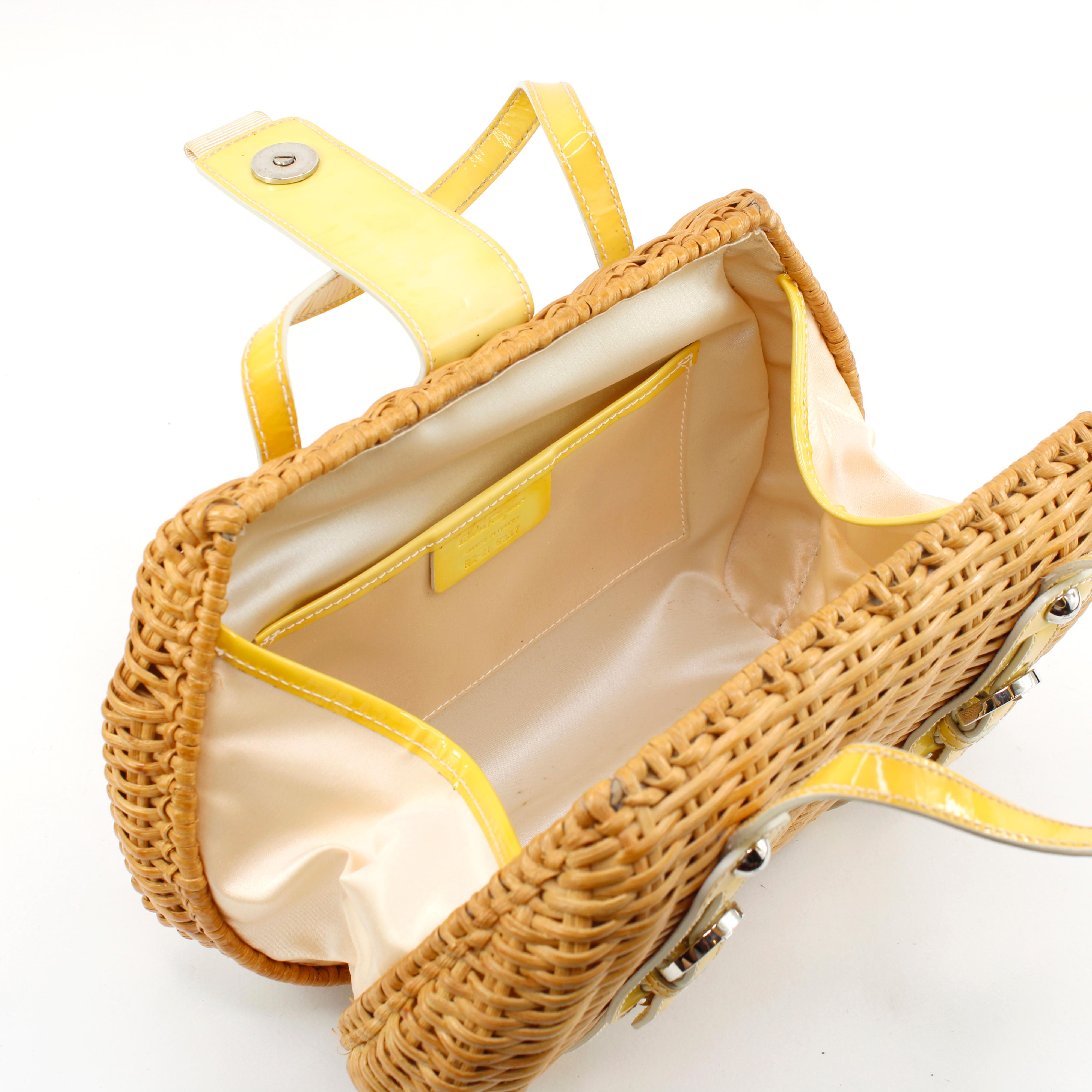 Salvatore Ferragamo Wicker Bag 3