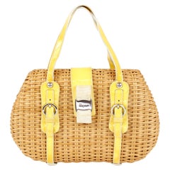 Salvatore Ferragamo Wicker Bag