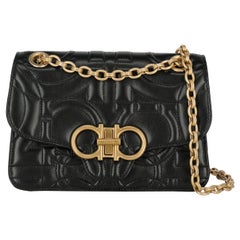 Salvatore Ferragamo Woman Shoulder bag  Black Leather