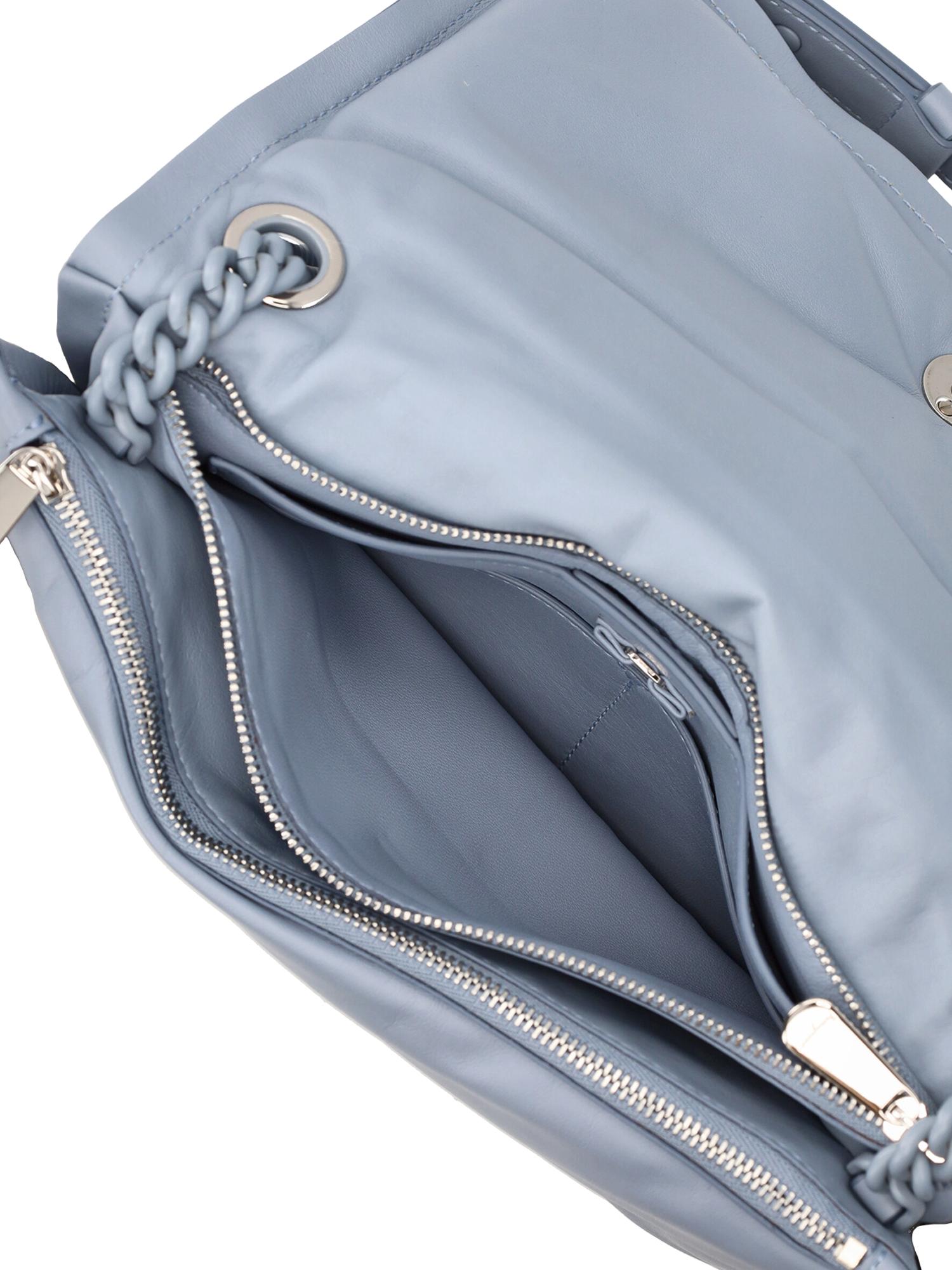 Salvatore Ferragamo Women Shoulder bags Navy Leather  For Sale 1