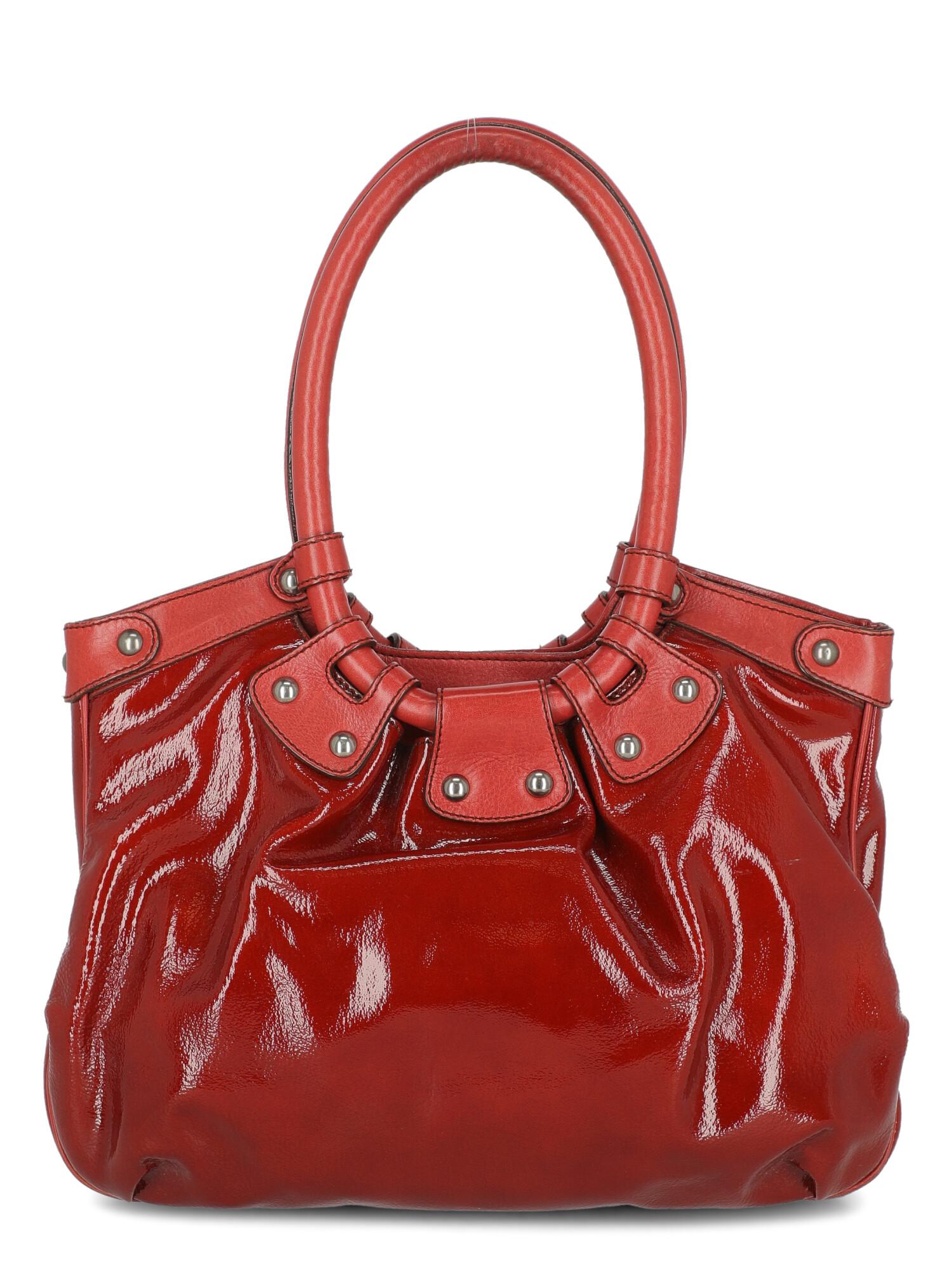 Women's Salvatore Ferragamo Women  Shoulder bags Red Leather
