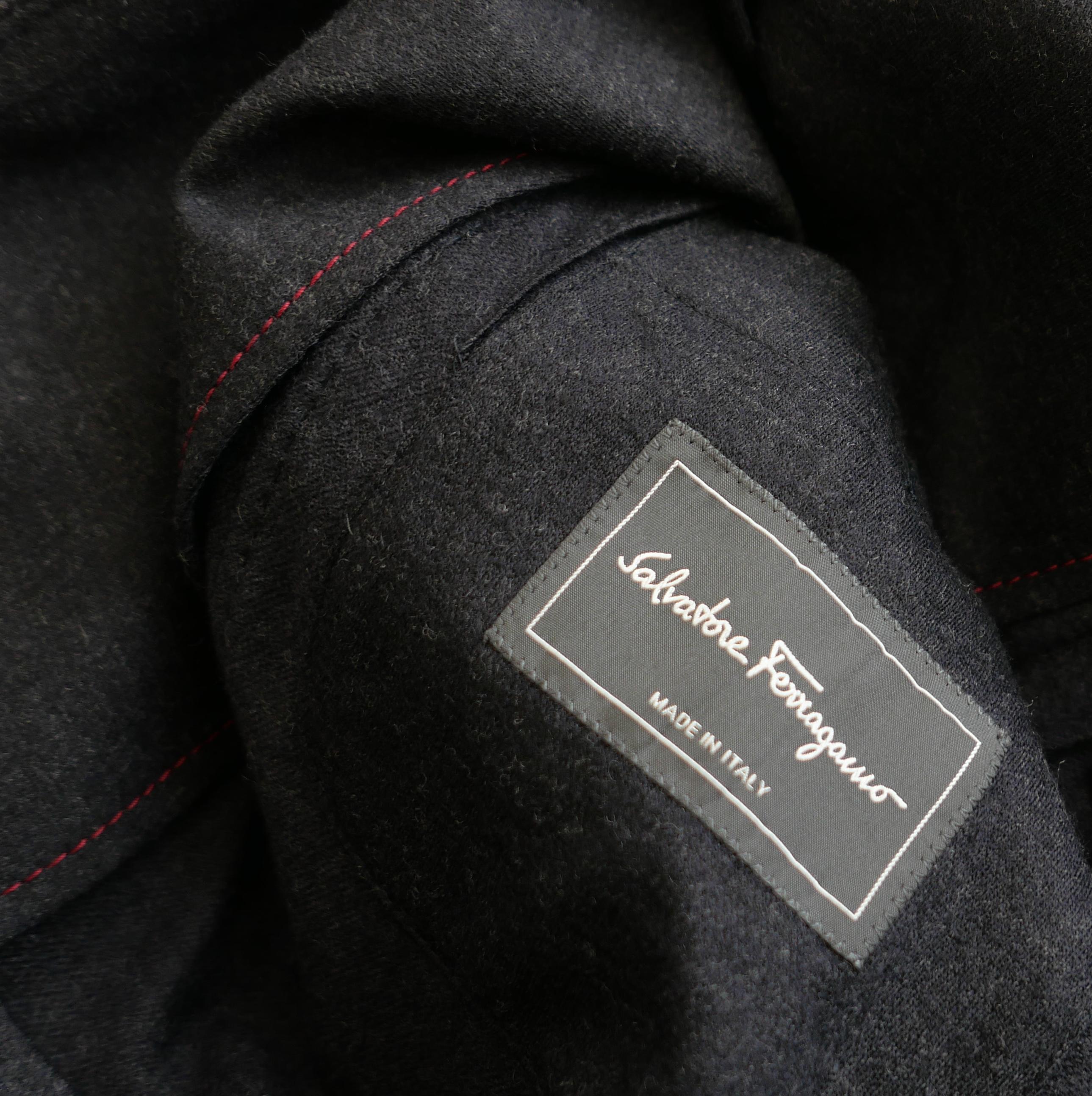 Men's Salvatore Ferragamo Wool Jersey Sports Jacket For Sale