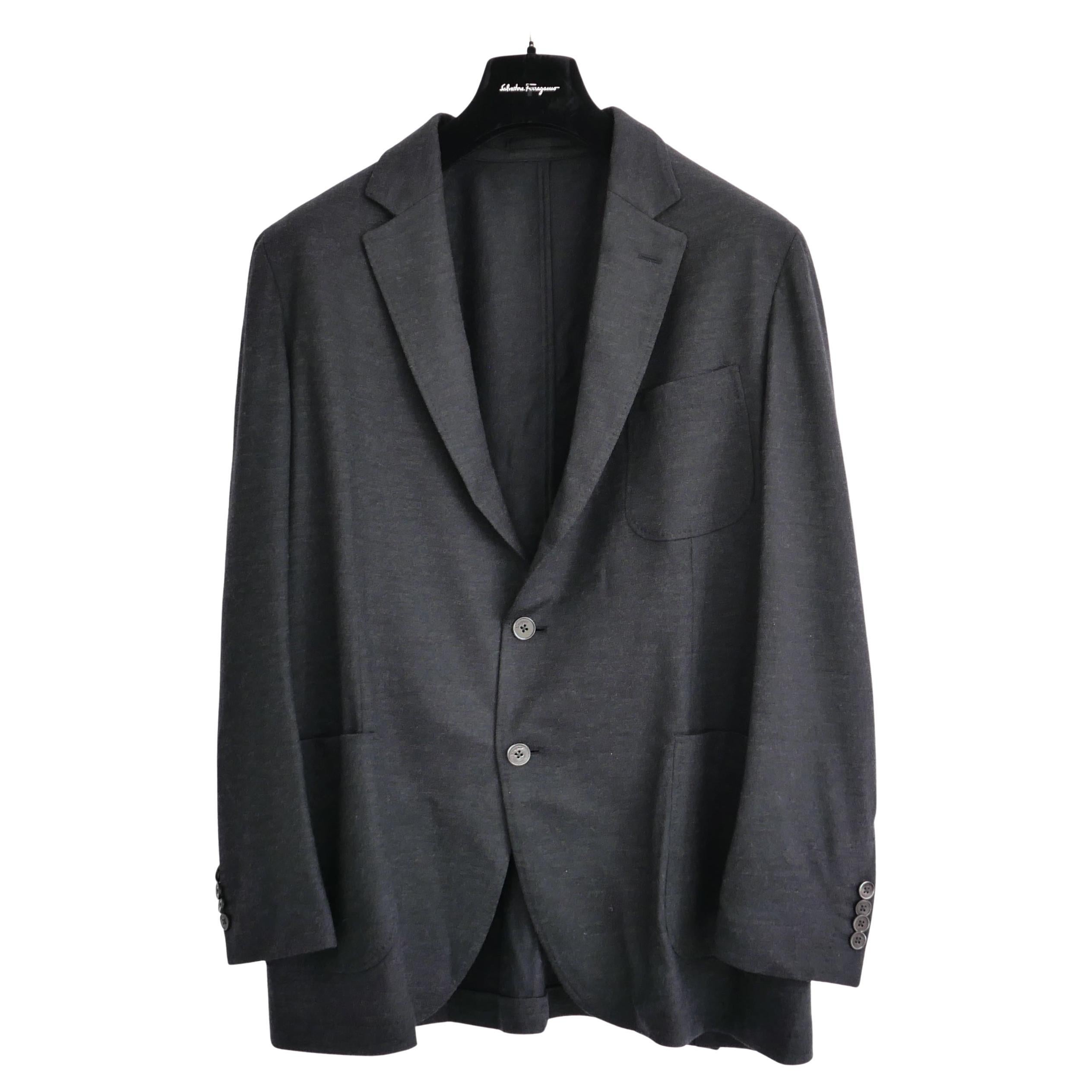 Salvatore Ferragamo Wool Jersey Sports Jacket