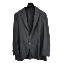 Giacca sportiva in jersey di lana Salvatore Ferragamo