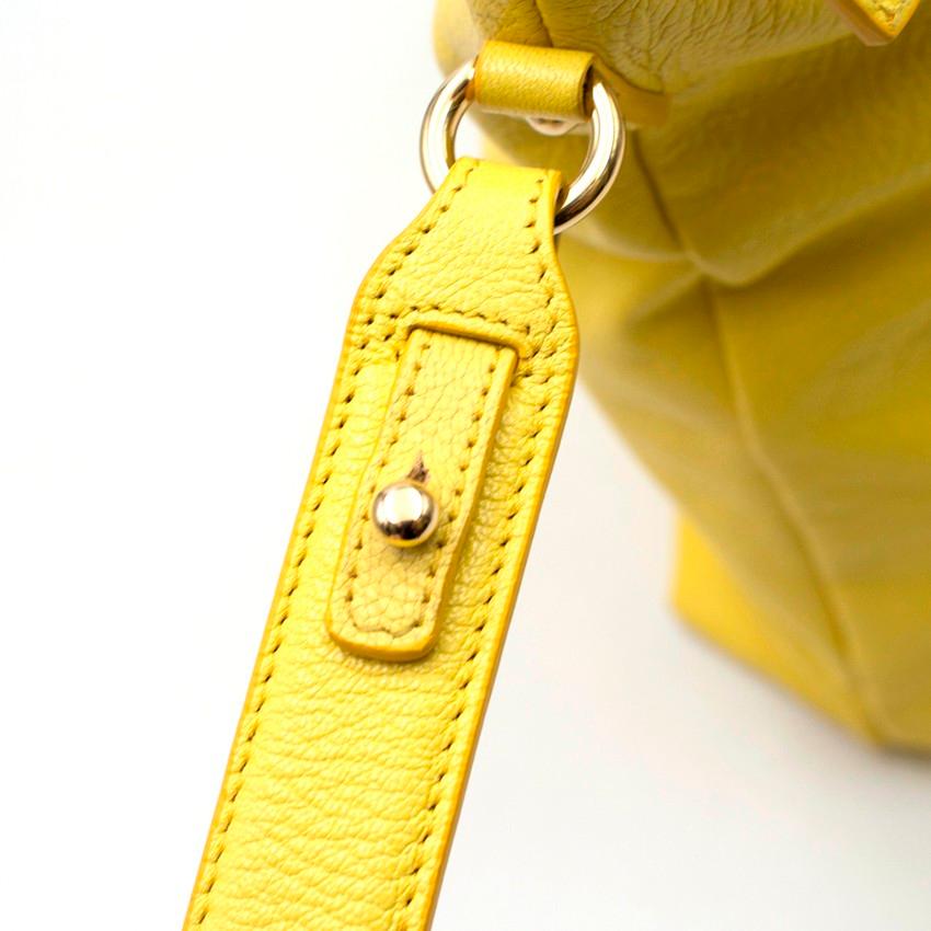 Salvatore Ferragamo Yellow Tote Bag For Sale 3