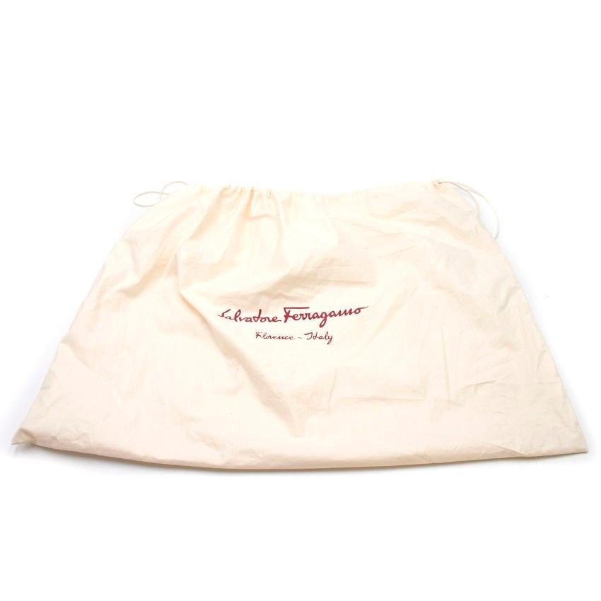 Salvatore Ferragamo Yellow Tote Bag For Sale 4