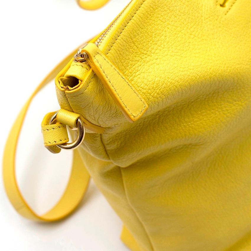 Salvatore Ferragamo Yellow Tote Bag For Sale 5