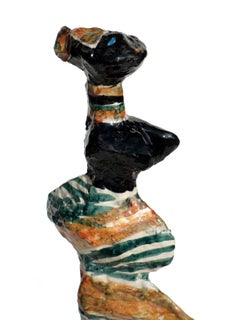 Salvatore Fiume von Ceramiche Rossicone, Keramik-Skulptur