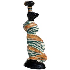Sculpture en céramique de la poterie Salvatore Fiume par Ceramiche Rossicone