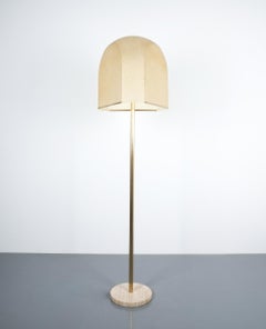 Salvatore Gregorietti Tricia Floor Lamp Fiberglass Lamberti, Italy 1960