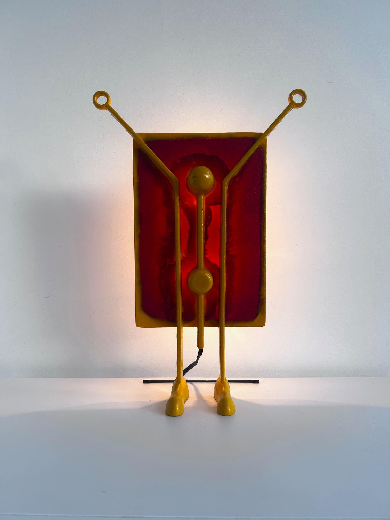 Salvatore lamp by Gaetano Pesce, Open Sky series, 1999 5