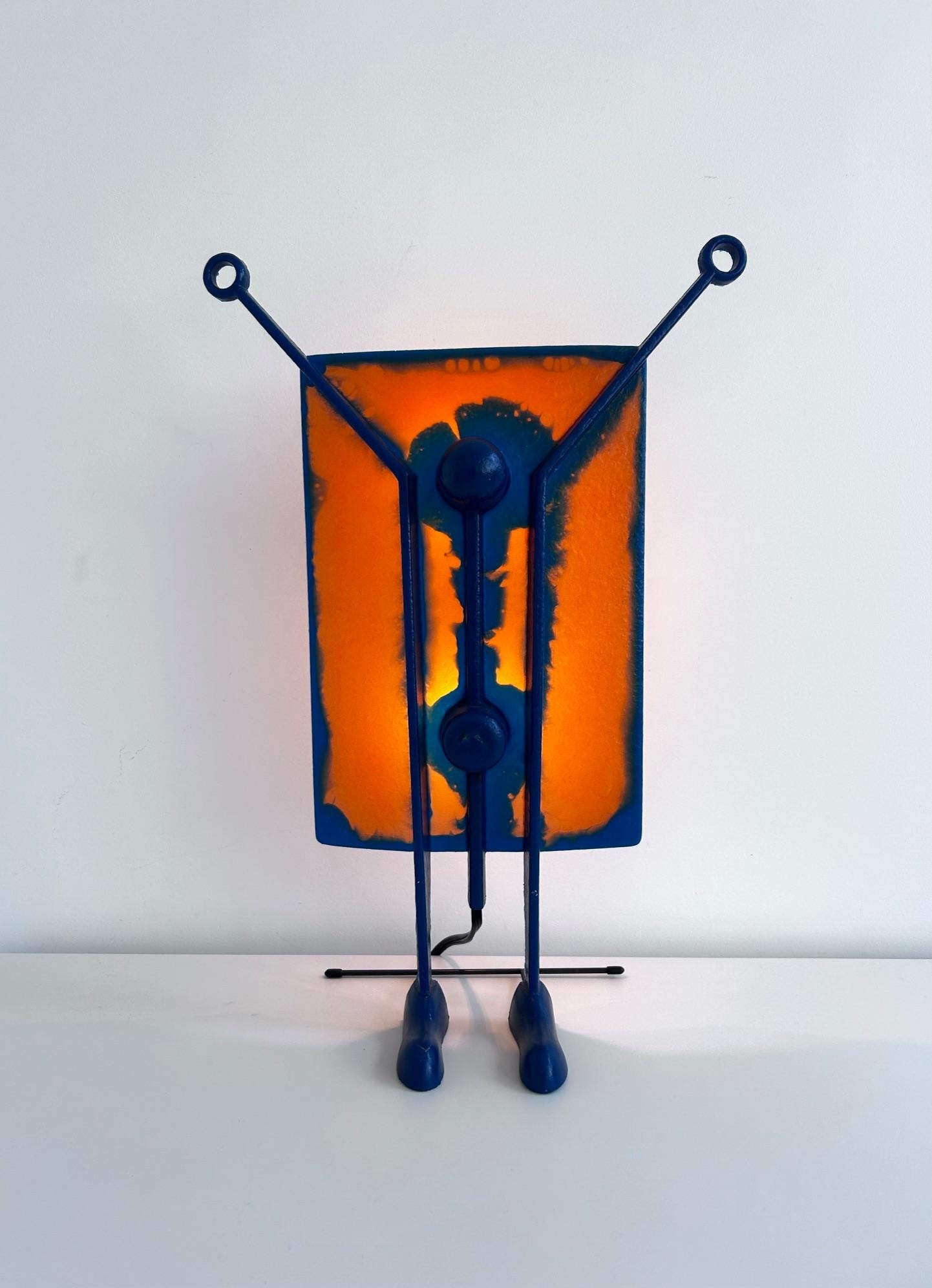 Resina Salvatore lampada, Gaetano Pesce, Open Sky, 1999 in vendita