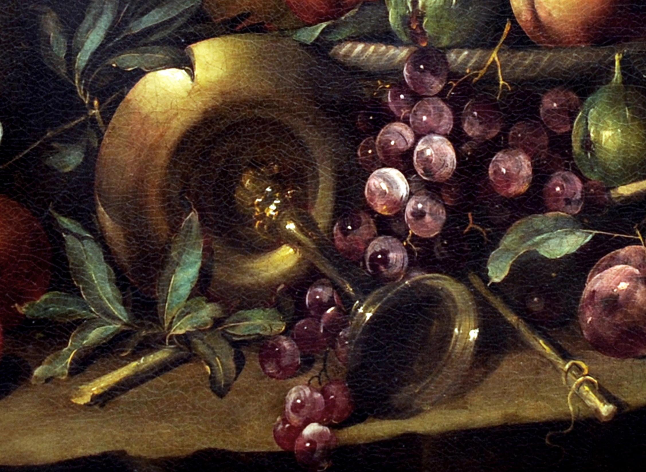 STILL LIFE - À la manière d'Adrien Coorte - Huile sur toile  Peinture italienne - École hollandaise Painting par Salvatore Marinelli