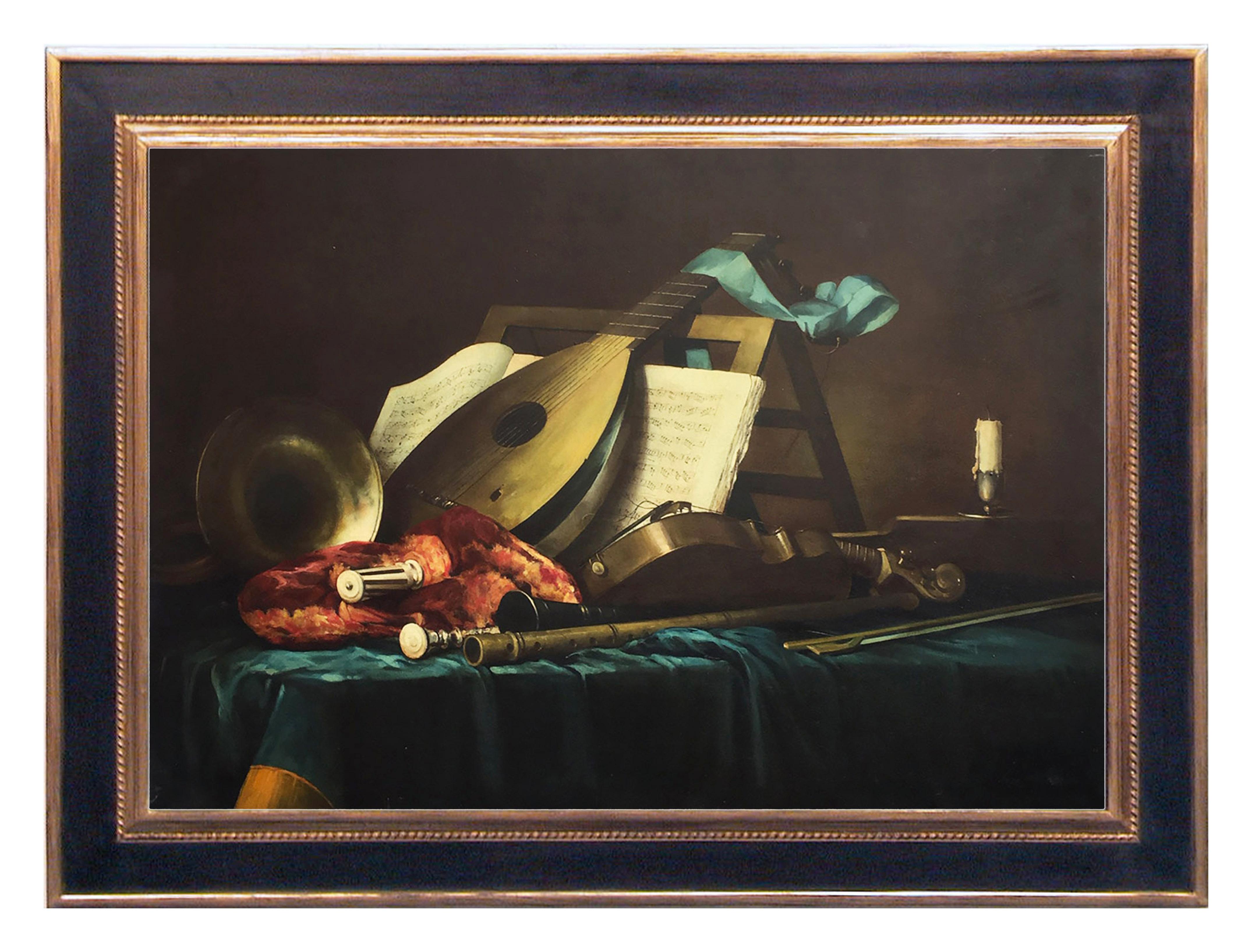 STILL LIFE - Salvatore Marinelli - Italienisches Gemälde, Öl auf Leinwand