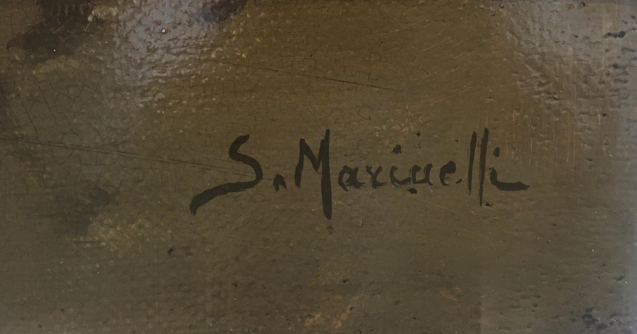 STILL LIFE – Salvatore Marinelli-Schule, Barock, Öl auf Leinwand, Italienisches Gemälde im Angebot 10