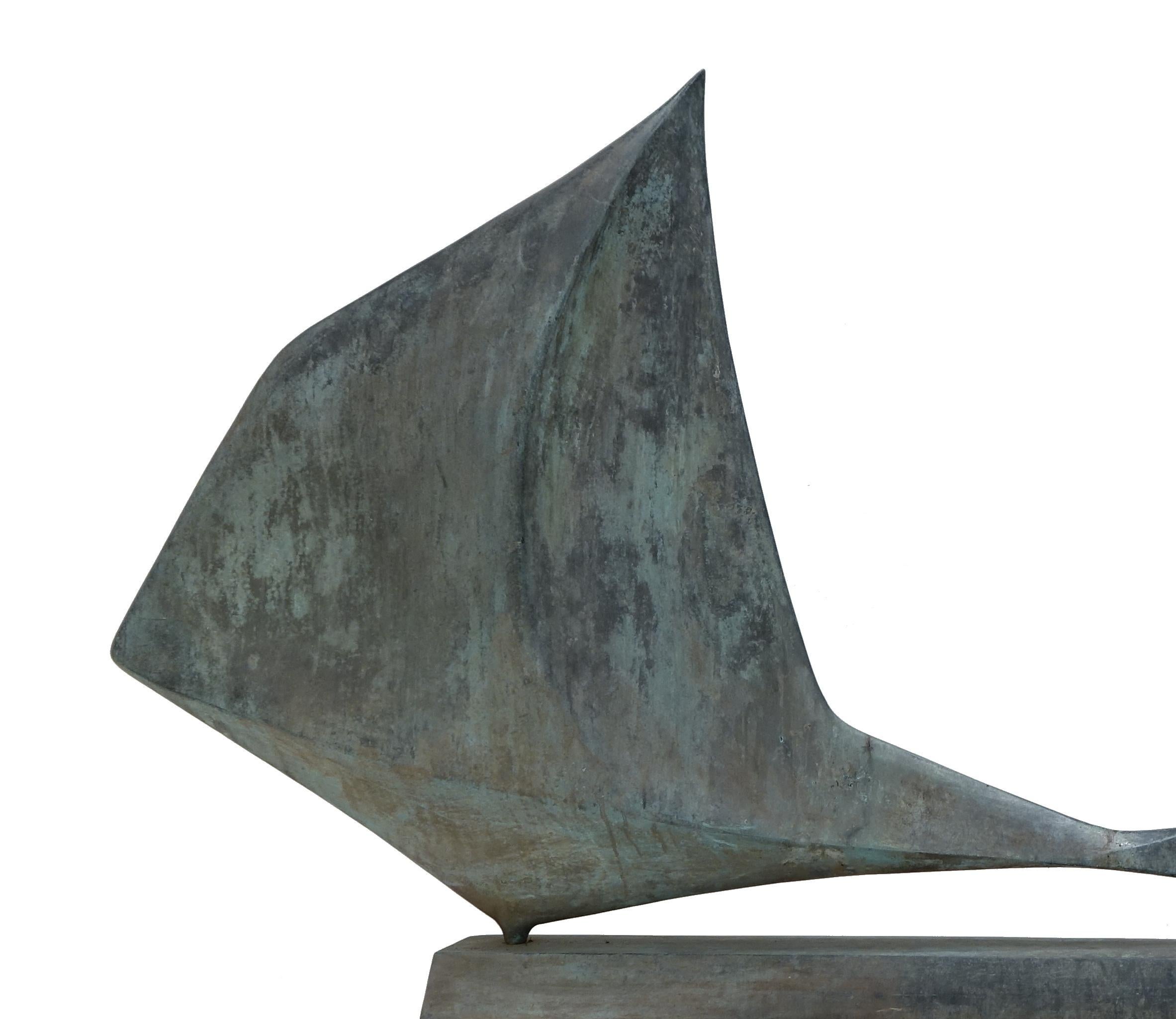 Salvatore Messina, Bronze Sculpture, “the Sails” For Sale 8