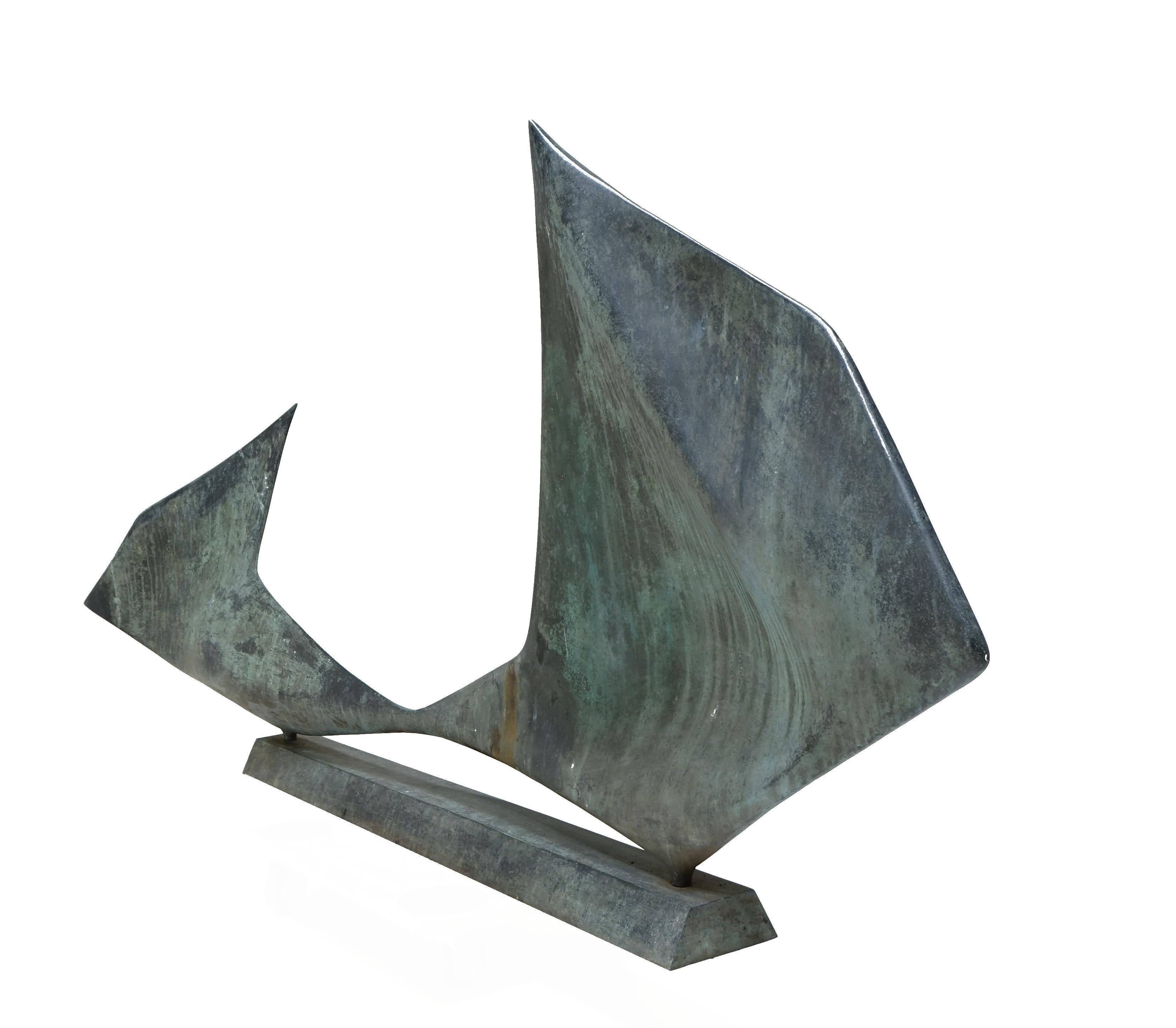 Salvatore Messina (1916-1982)
Sculpture in cast bronze
Exhibited at the Gian Ferrari staff in Milan
Then in a private collection Vicenza.
Measurements: 225 x 16 cm - height 99 cm
Salvatore Messina (1916-1982)
Sculpture in cast