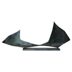 Vintage Salvatore Messina, Bronze Sculpture, “the Sails”