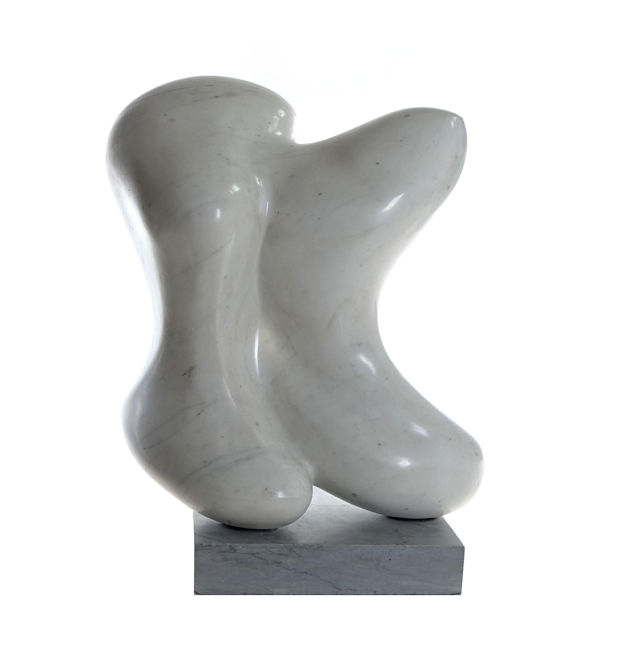 Modern Salvatore Messina, Carrara Marble Sculpture For Sale