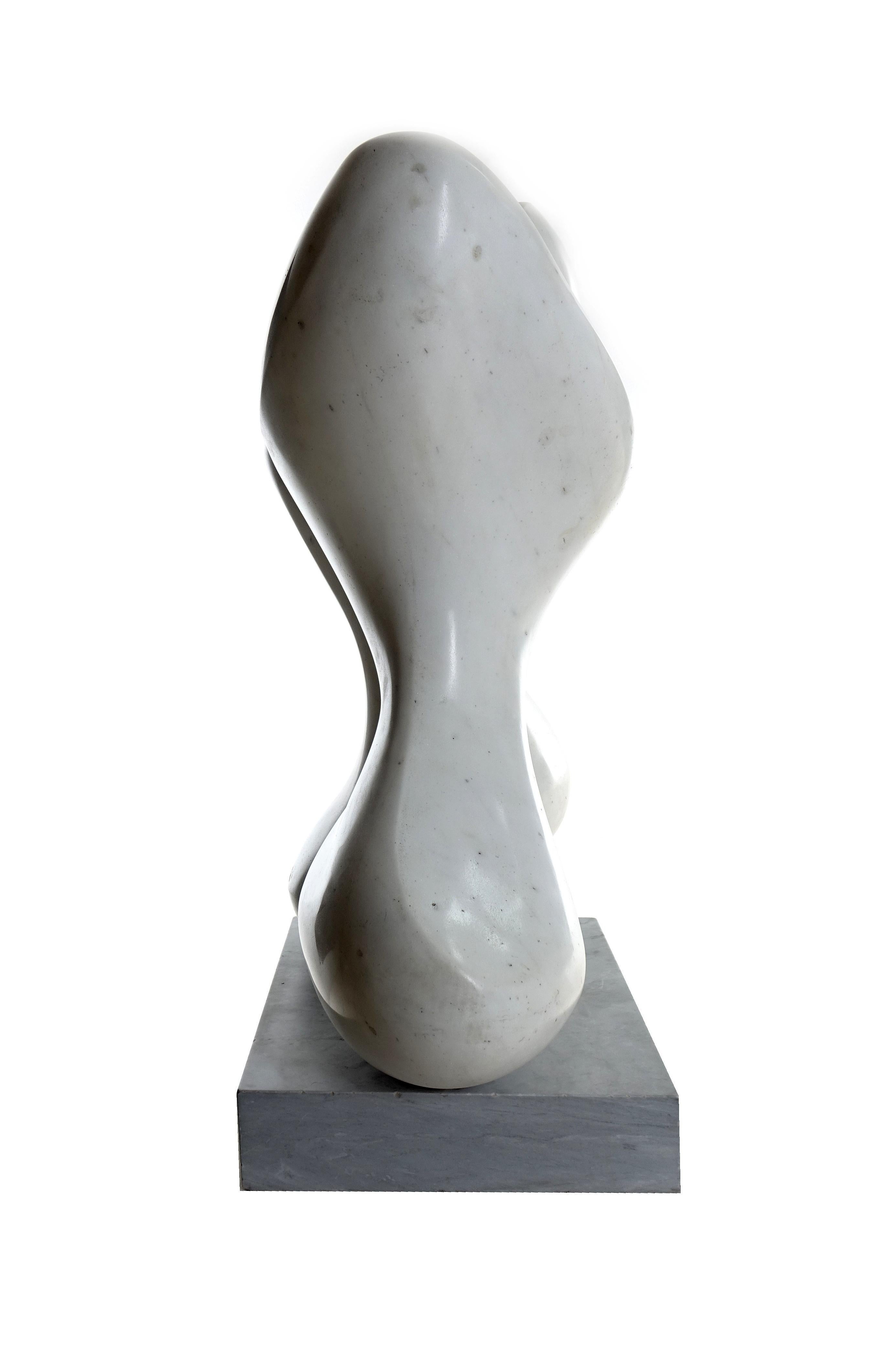 Hand-Carved Salvatore Messina, Carrara Marble Sculpture For Sale