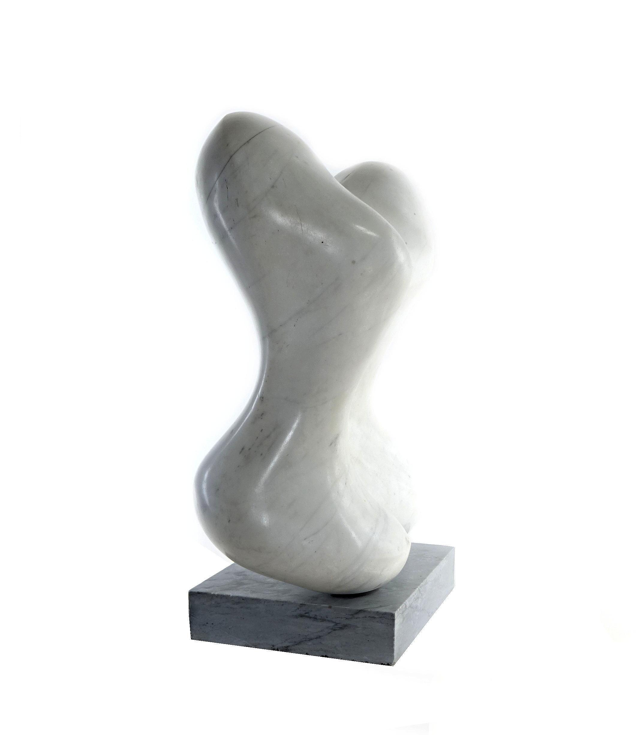 20th Century Salvatore Messina, Carrara Marble Sculpture For Sale