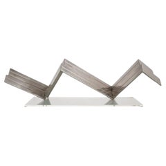 Salvatore Messina, Italian Mid-Century Modern, Steel, Abstract Sculpture, 1970s