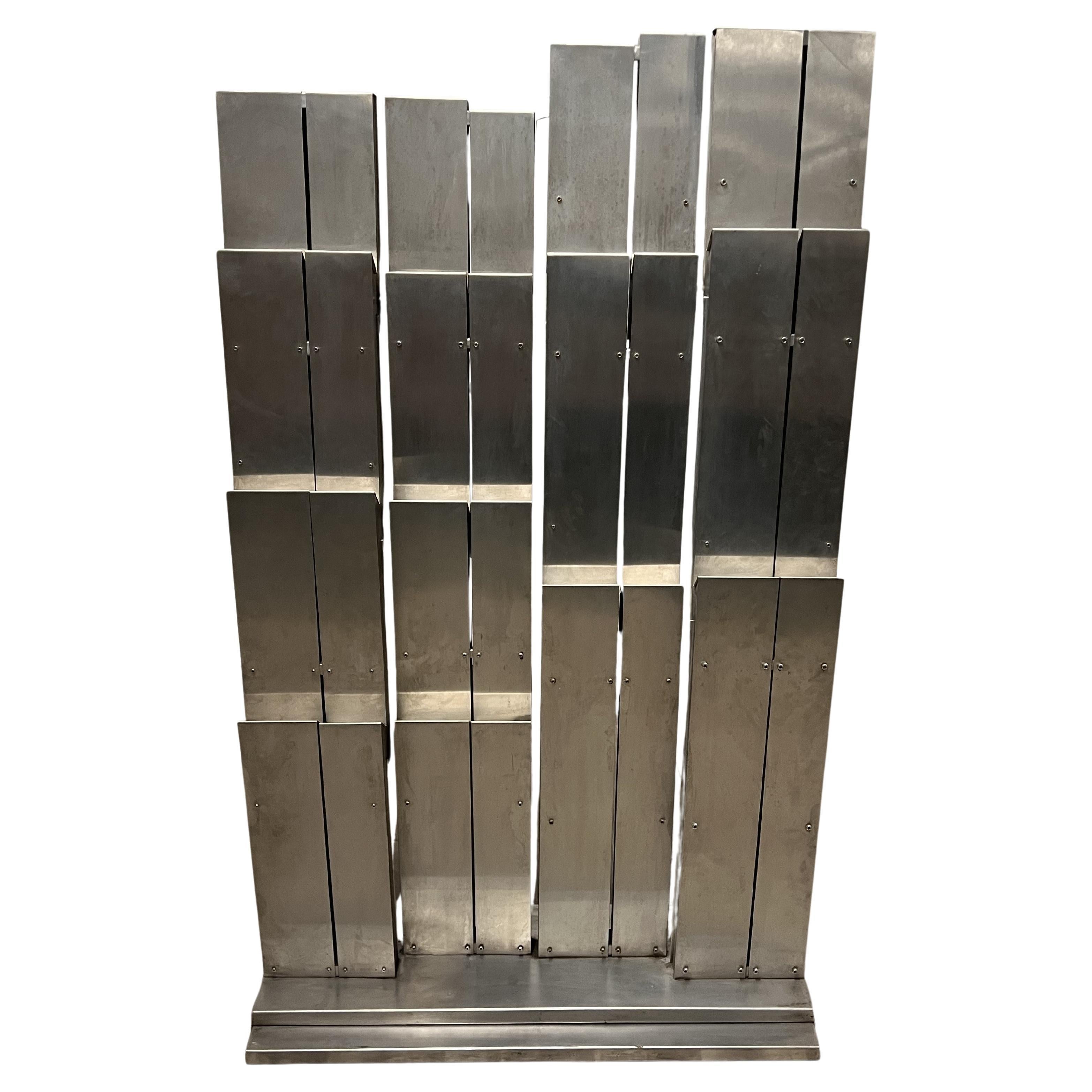 Salvatore Messina Große Skulptur „Studio Rifrazione“
