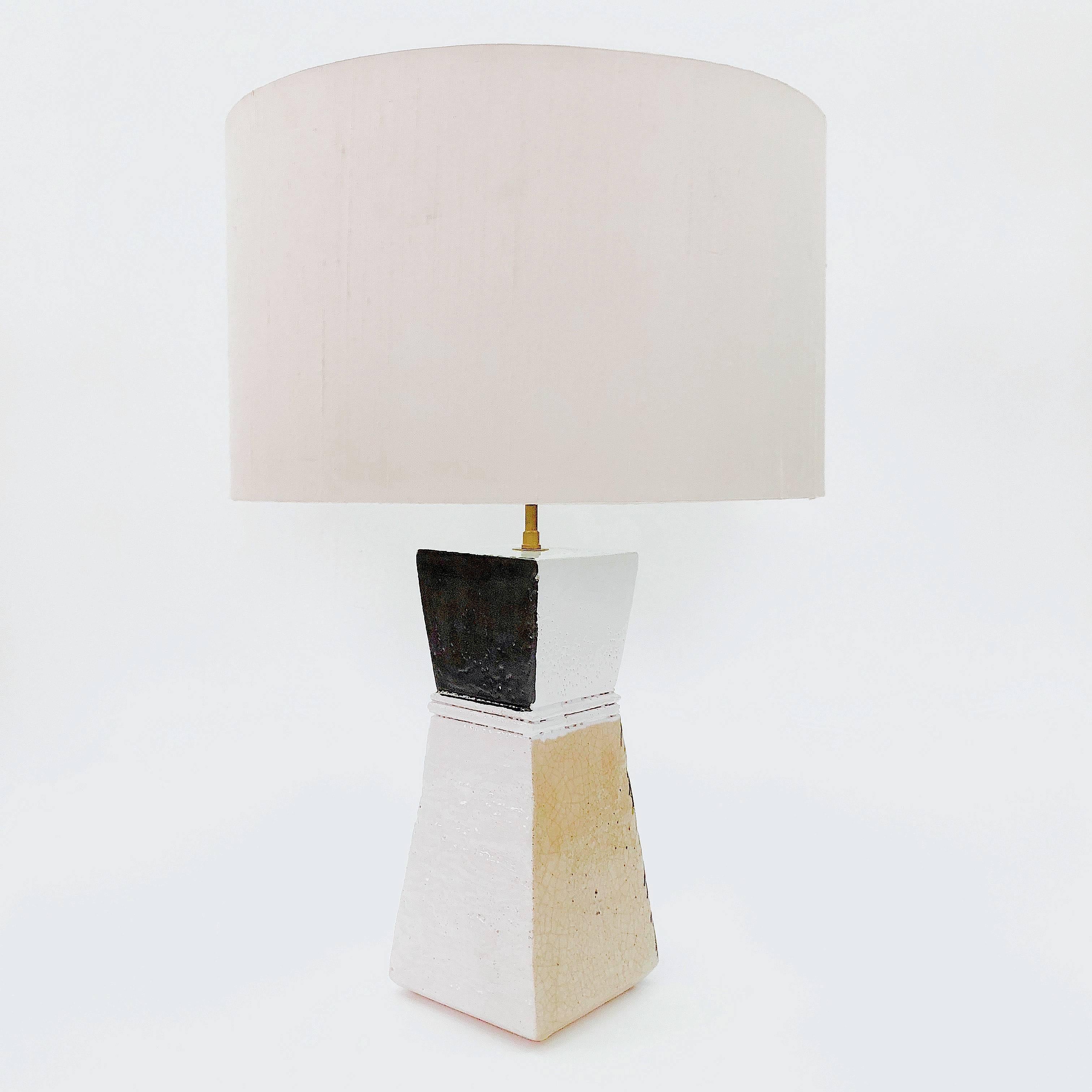 Salvatore Parisi, Pair of Ceramic Table Lamp Bases 3