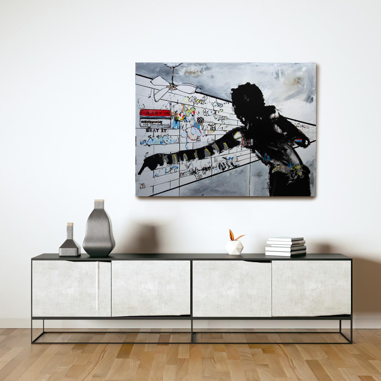 One of a Kind Original 'MJ' by Salvatore Principe For Sale 1