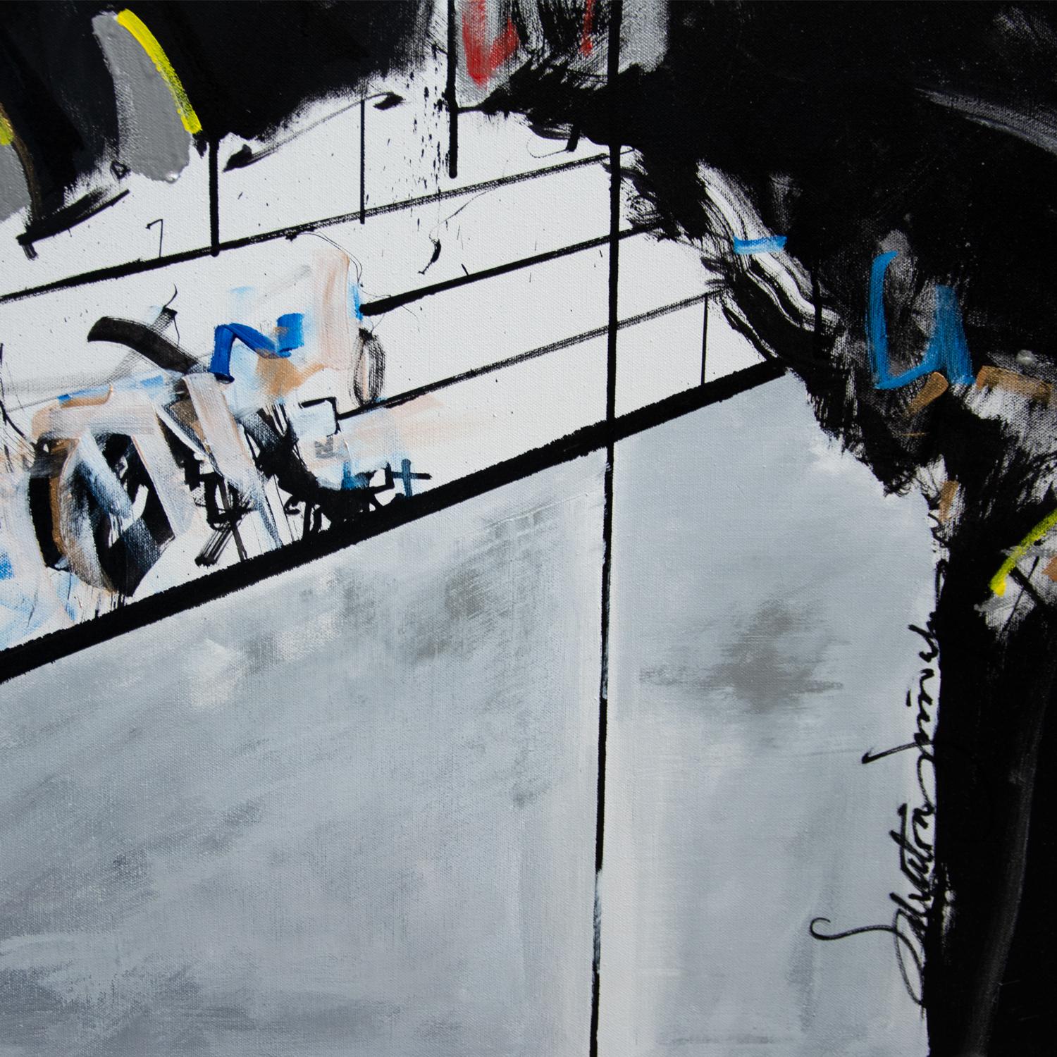 One of a Kind Original 'MJ' by Salvatore Principe For Sale 2