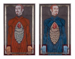 Cosme y Damián - Cuadro de Salvatore Travascio - 2012