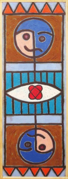 Cuori in Allineamento - Oil Paint by Salvatore Travascio - 1995
